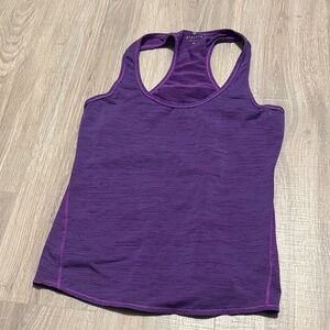 Athleta Women's Vibrant Purple Racerback Tank